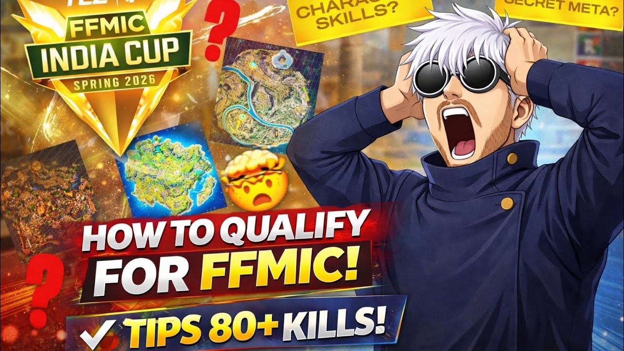 HOW To QUALIFY For FFMIC? 🇮🇳 [PRO TIPS & TRICKS] 😍 TEZ FREE FIRE MAX ...