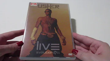 Unboxing: Usher - Live Evolution 8701 DVD (2002)