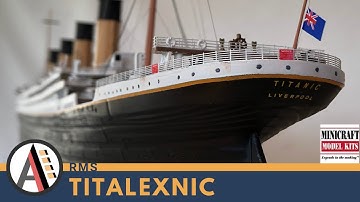 Rms Titanic - Scale Model 1/350 by Minicraft (BASIC version)