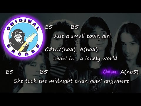 Journey - Don't Stop Believin' - Chords & Lyrics