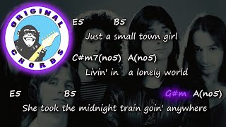 Journey - Jangan Berhenti Believin' - Chords \u0026 Lirik