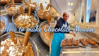 How to make Suklaamousse/Chocolate Mousse