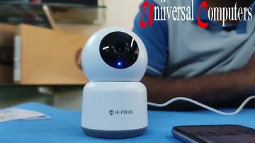 HI   FOCUS wifi camera unboxing Review Complete setup