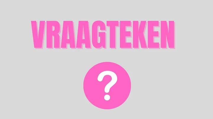 Vraagteken - Matric IEB Afrikaans Poem Analysis