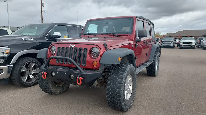 2013 Wrangler Trade. Ready for the full dealer tre...