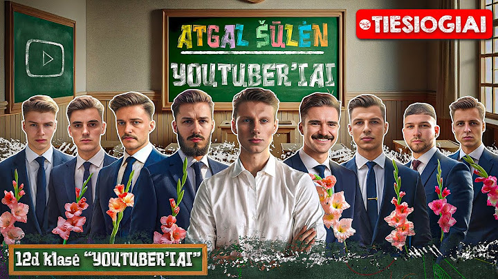 ATGAL ŠŪLĖN 2 | EP04 - Youtuber'iai (PILNAS)