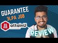 Attainu review in hindi by software engineer  attainu 100  placement guarantee or money back