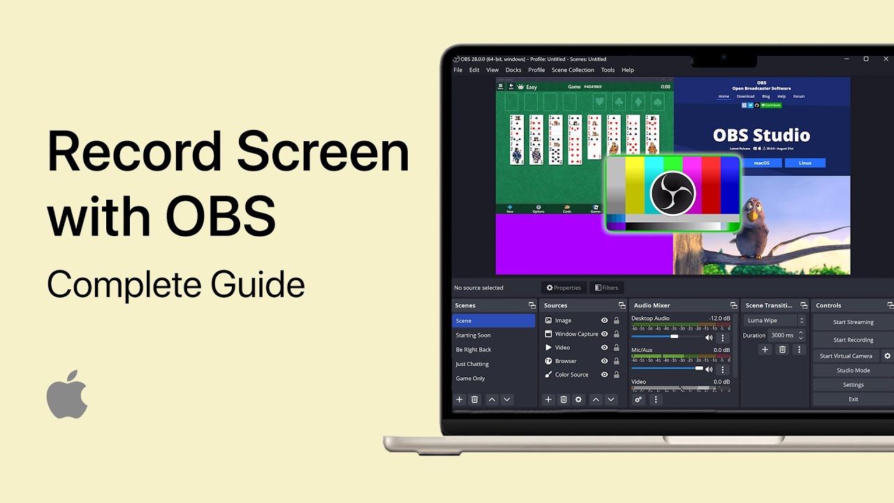 How To Record Screen on Mac OS - OBS Setup Guide
