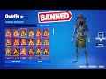 Fortnite Banned these Skins - All Teen Rated Age Restricted Skins