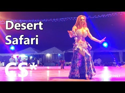 Dubai desert safari with BBQ dinner, belly dancing and more!