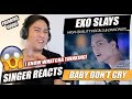 EXO - "Baby Don't Cry" In Japan | SINGER REACTION