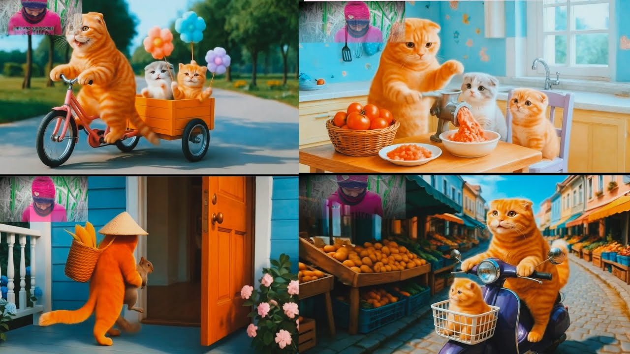 Mom Cat Saves Kitten from Car AnimalCatcher