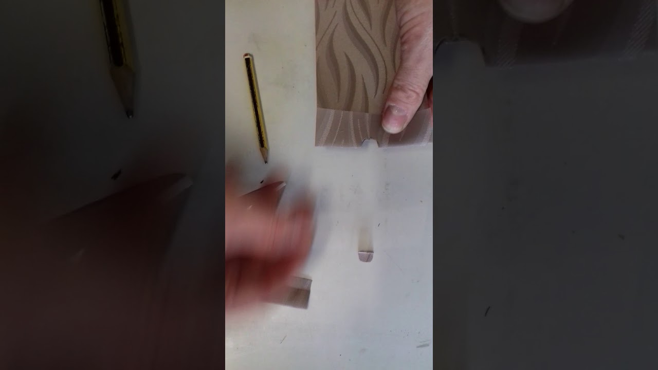 Vertical blind trimming. Diy