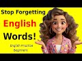 Stop Forgetting English Words Forever | A1 Memory Tricks That Actually Work (Daily Podcast)
