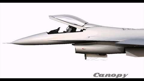 F-16: Rigging and Animation Test - Canopy