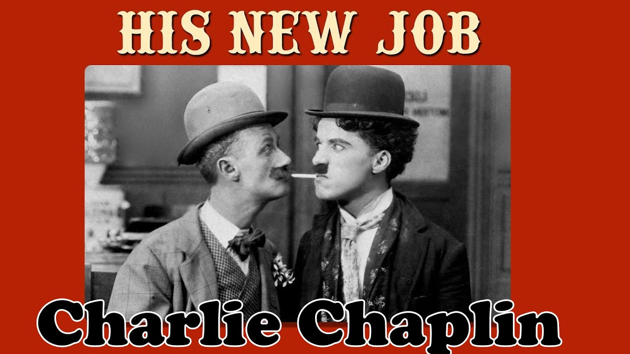Charlie Chaplin - His New Job (1915) B&W Classic - YouTube
