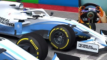 Playing mobile games with steering wheel || Real Racing 3