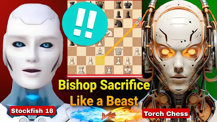 Stockfish 18 BRILLIANTLY Sacrificed His Bishop in The Middle Game Against Torch Chess | Stockfish 18
