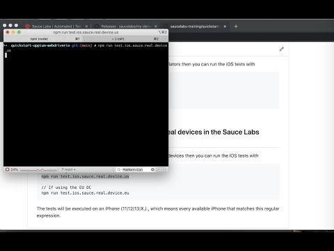 Run Appium Tests on Sauce Labs