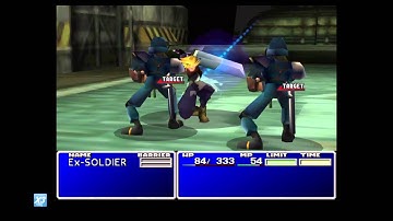 FINAL FANTASY VII - Cross Slash Before Entering Reactor