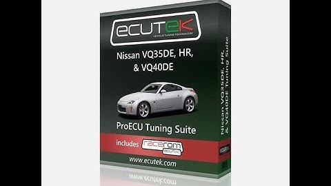 VQ35HR + DE on Ecutek and More VR30 tunes