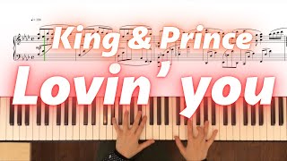 【🎹楽譜付き】King & Prince - 