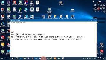 Quét LED 7 đoạn +nút nhấn   CCS C Code   Sweep 7 Segment and Button