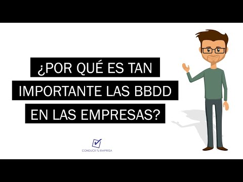 Video: ¿Por qué es importante la base de datos de clientes?