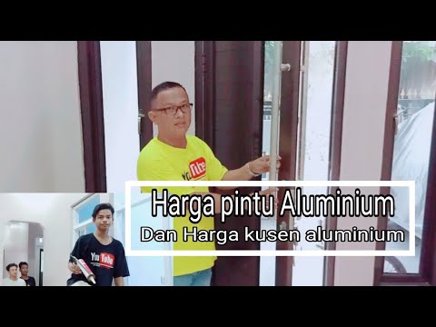 Review pemasangan pintu  Aluminium  dan Jendela Aluminum  l 