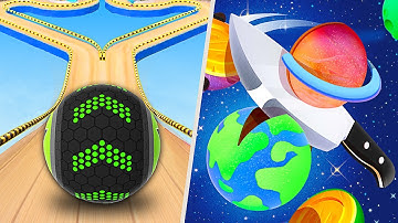 Going Balls vs Slice It All - All Level Gameplay Android,iOS - BIG NEW APK UPDATE