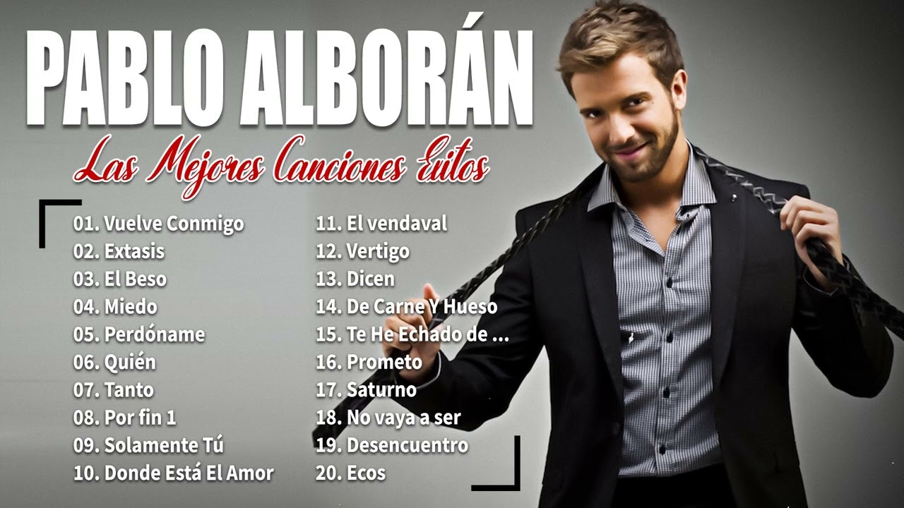 Пабло Альборан Микс Новинка 2025 ⭐ Супер и лучшие хиты Пабло Альборана 🎻 Романтическая музыка
