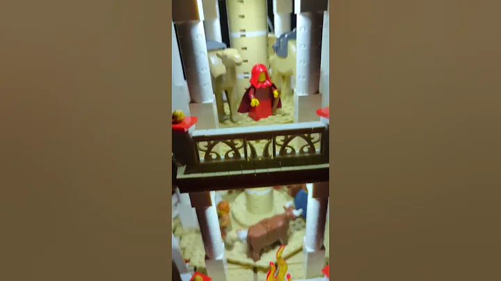 Lovely LEGO Custom Christmas Pyramid by Susan Earls