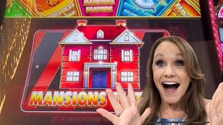 MASSIVE MANSION Jackpot on Huff 'N Even More Puff Slot Machine! screenshot 5