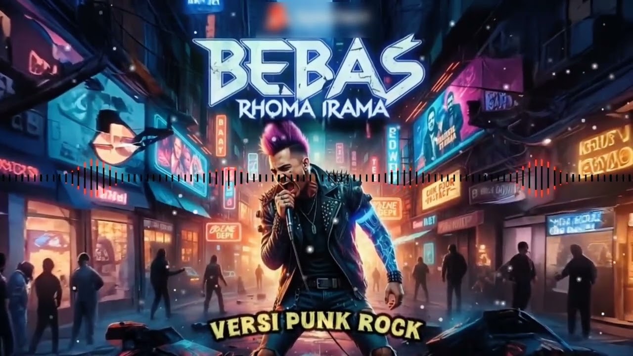 BEBAS - RHOMA IRAMA (VERSI ROCK) 🤟 LAGU PENYEMANGAT..!! 🔥🔥