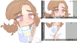 Simple/cute speed edit of a soft girl 🎀 Gacha Club screenshot 1