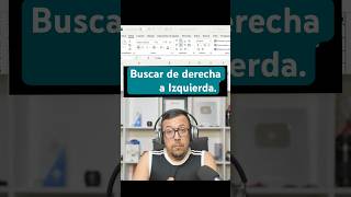 Así se puede buscar de derecha a izquierda obteniendo varias columnas de respuesta en Excel.