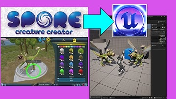 Spore Creature Creator to Unreal Engine 5.4 | Tutorial | Animal | Monster Creator