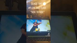 Class Time-Side to Side #spinart #fitness#virtualdanceclass#disability#rehabilitation #seniorfitness