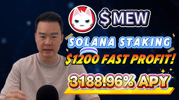 Bull-Proof 2025 💎 3188.96% APY with MEW Stake & Crypto Staking MEW  Solana Farming