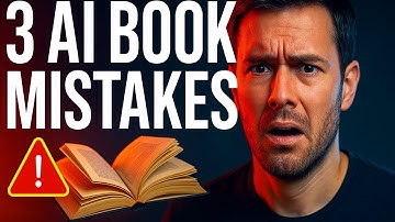 TOP 3 Mistakes New Authors Make with AI Writing! (AVOID THESE!)