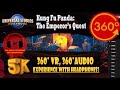 Kung Fu Panda The Emperor’s Quest 360 Front Row - Universal Studios Hollywood [5K 360° | 360° Audio]