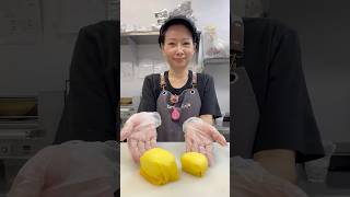 Tiny But Shiny🥭Mango Pancake Size Battle! #mangopancake #mango #shorts #asmrfood #dessert