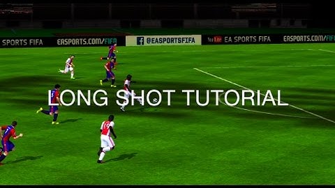 Fifa 17 Mobile | Long Shot Tutorial