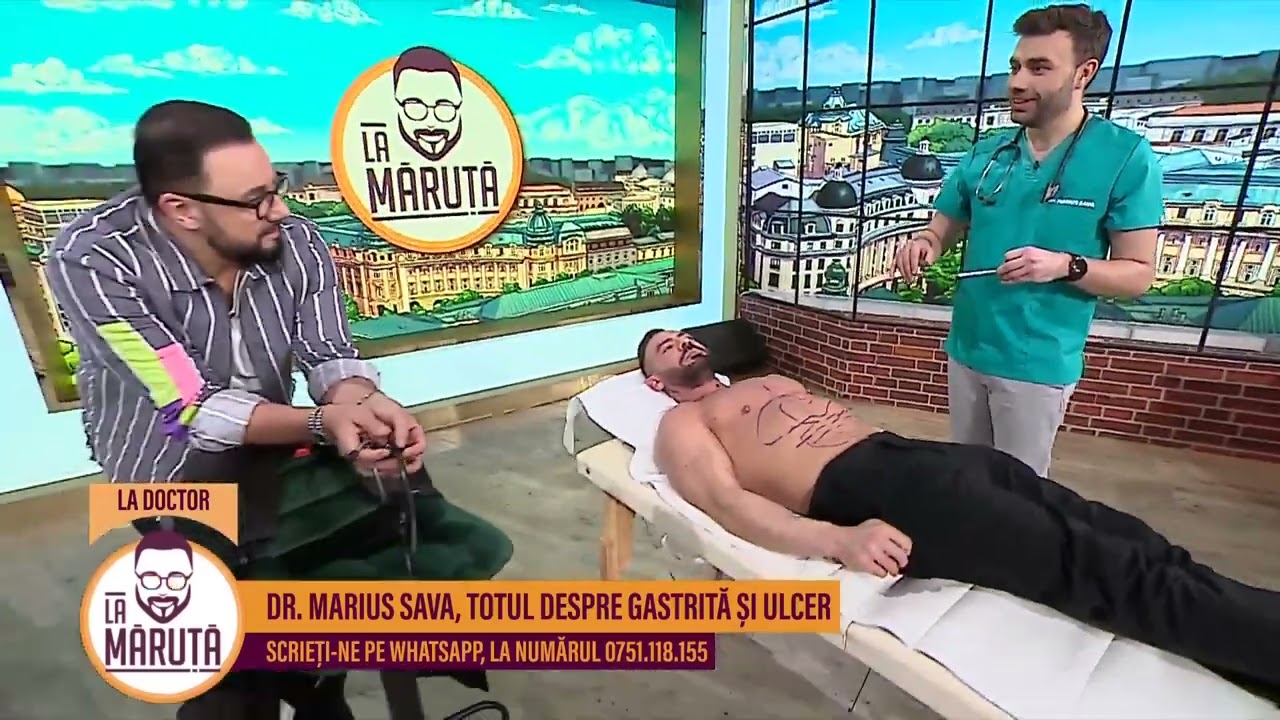 Dr. Marius Sava, totul despre gastrită și ulcer