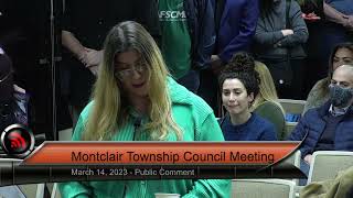 Montclair Township Council Meeting - March 14, 2023