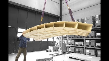 A Double-Layered Timber Plate Shell - AAG2016 Exhibition at ETH