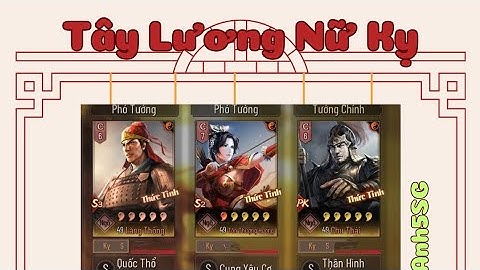 Tây Lương Nữ Kỵ - Đội Hình PK làm mưa gió hai mùa gần đây. Game TQCCL SS08