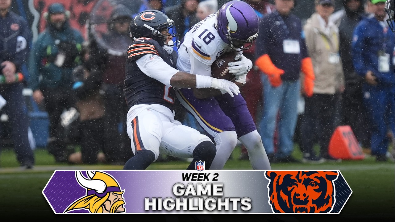 WATCH: Minnesota Vikings vs. Chicago Bears Game Highlights | NFL 2026 Season Week 2