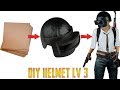 How To Make PUBG Level 3 Helmet From Cardboard | King OF Crafts