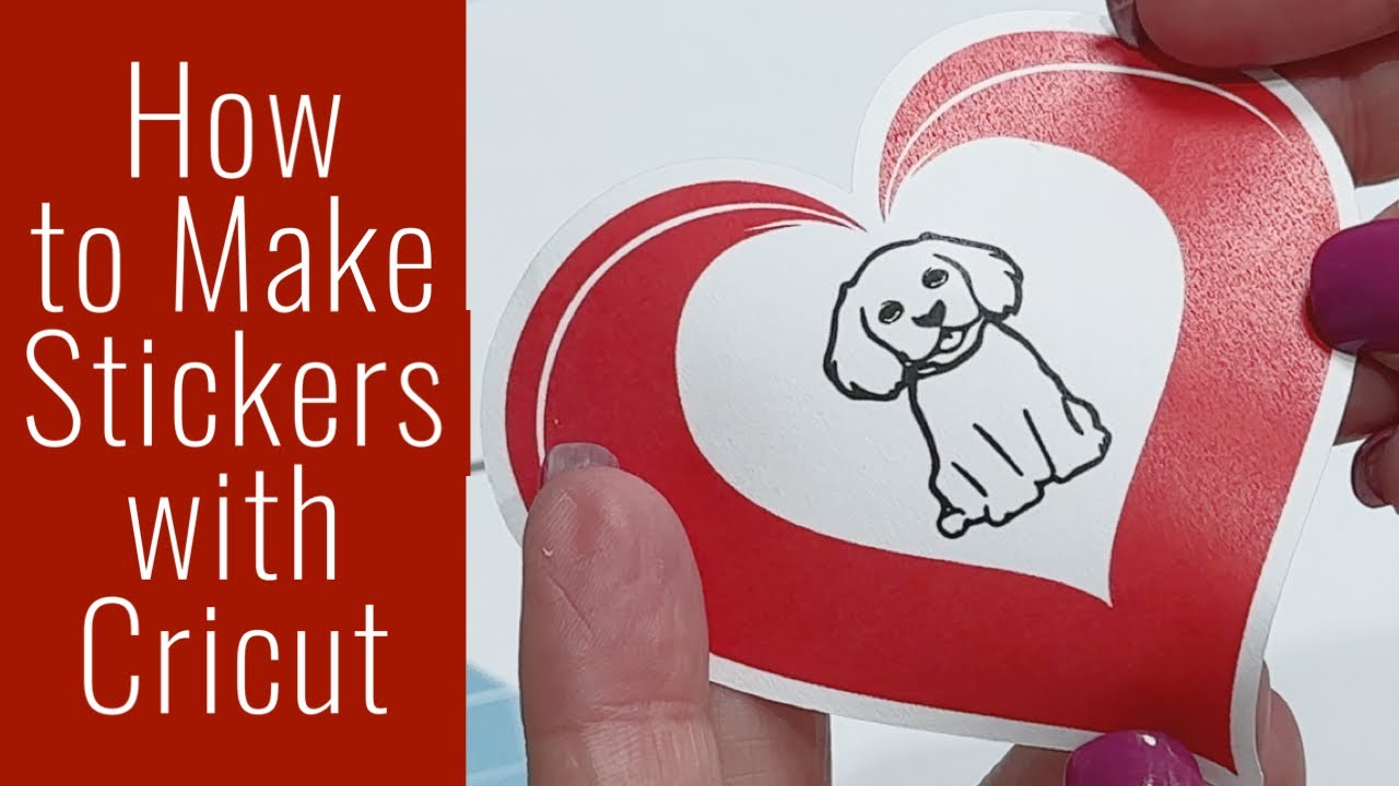 How To Make Stickers Using Cricut Design Space YouTube